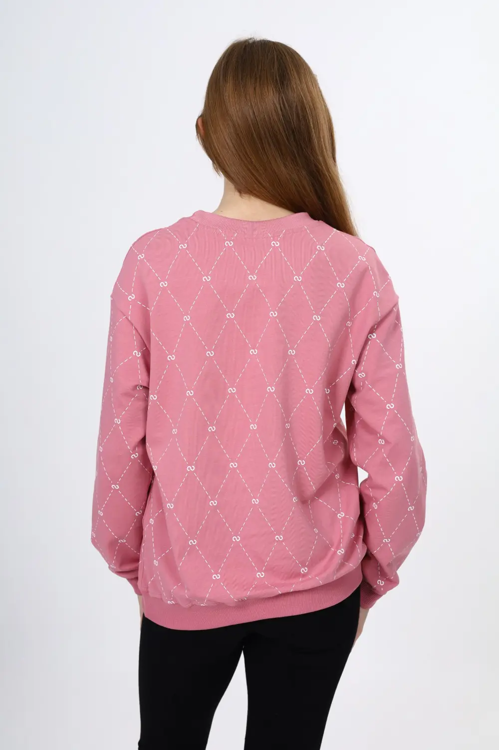 Toontoy Kız Çocuk Baskılı Sweatshirt