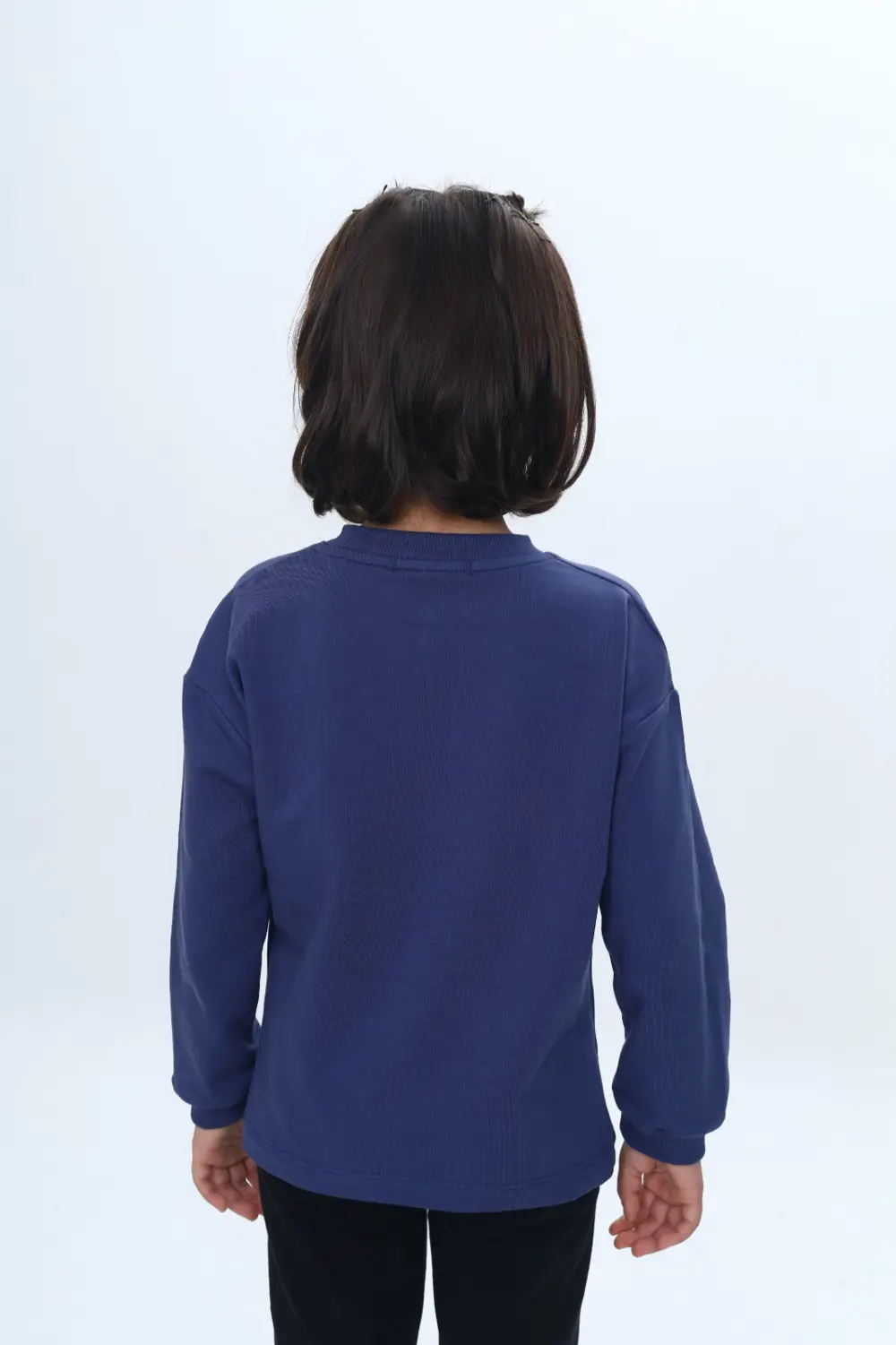 Toontoy Kız Çocuk Fiyonk Kabaran Baskılı Sweatshirt