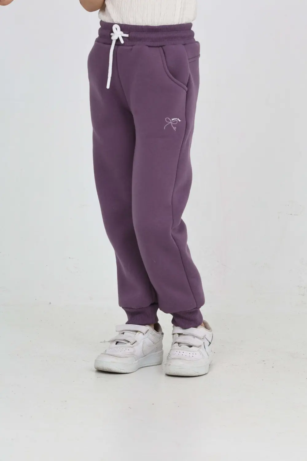 Toontoy Kız Çocuk Fiyonk Nakışlı Eşofman Alt