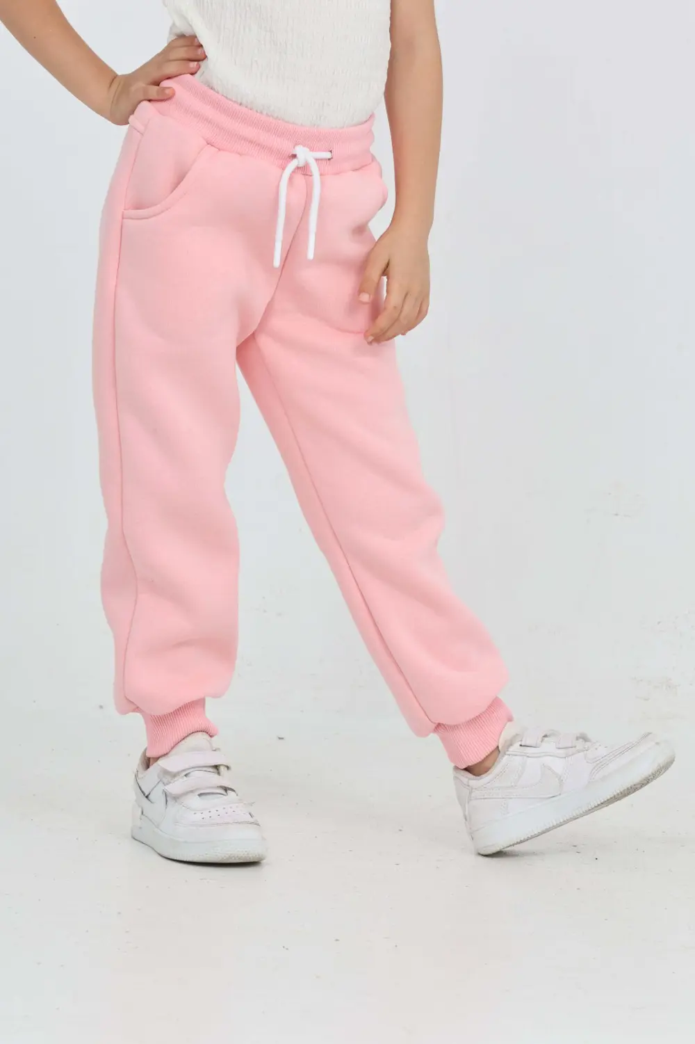 Toontoy Kız Çocuk Fiyonk Nakışlı Eşofman Alt