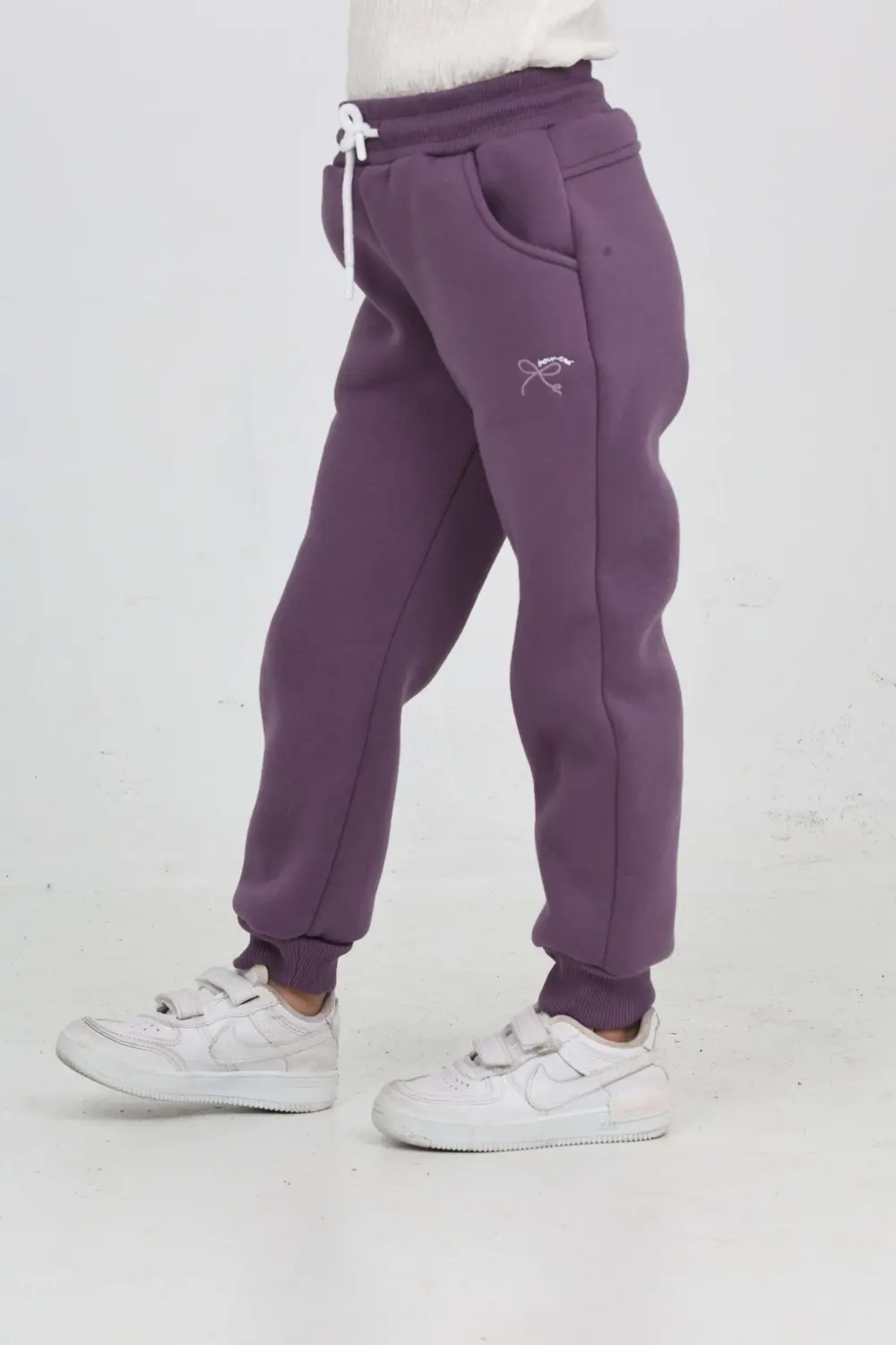 Toontoy Kız Çocuk Fiyonk Nakışlı Eşofman Alt