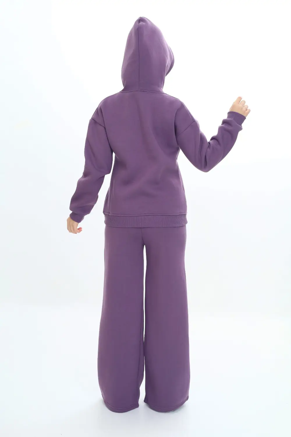 Toontoy Kız Çocuk Kapüşonlu Eşofman Takım