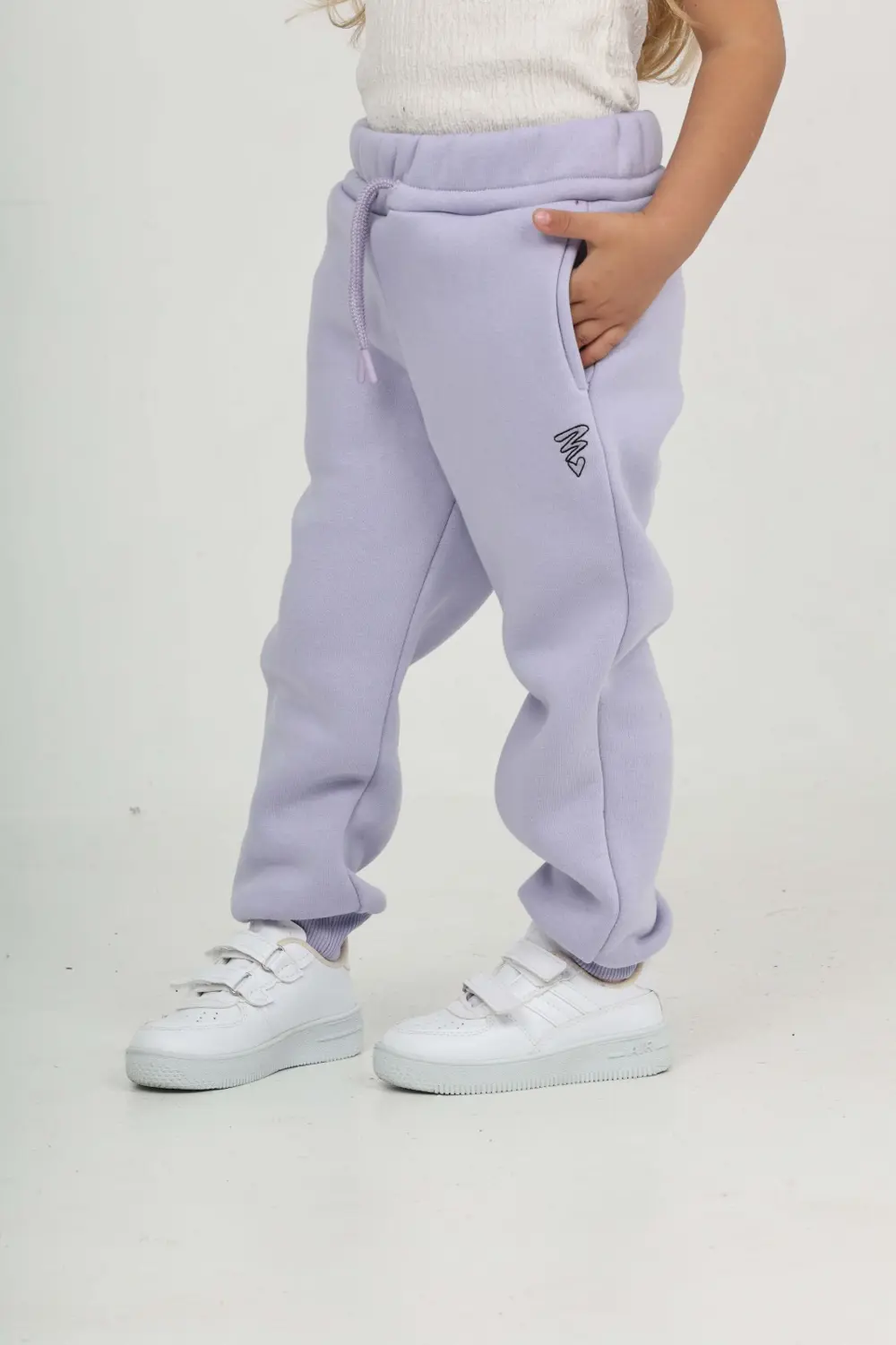 Toontoy Kız Çocuk Nakış Detaylı Eşofman Alt