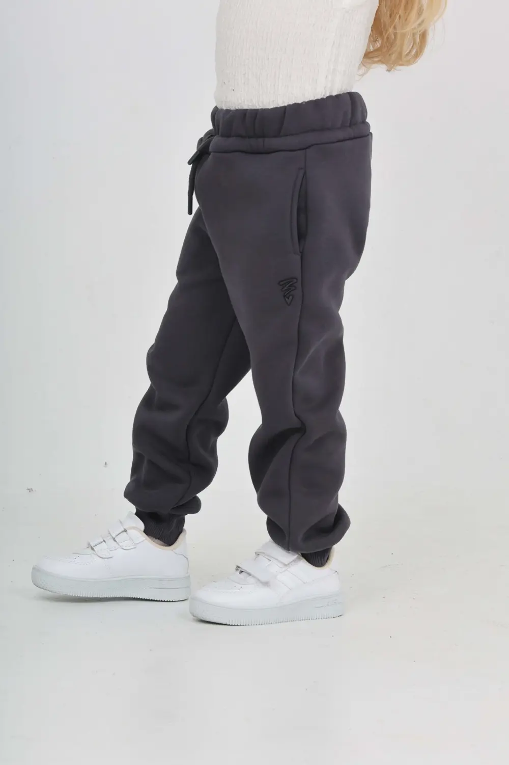 Toontoy Kız Çocuk Nakış Detaylı Eşofman Alt