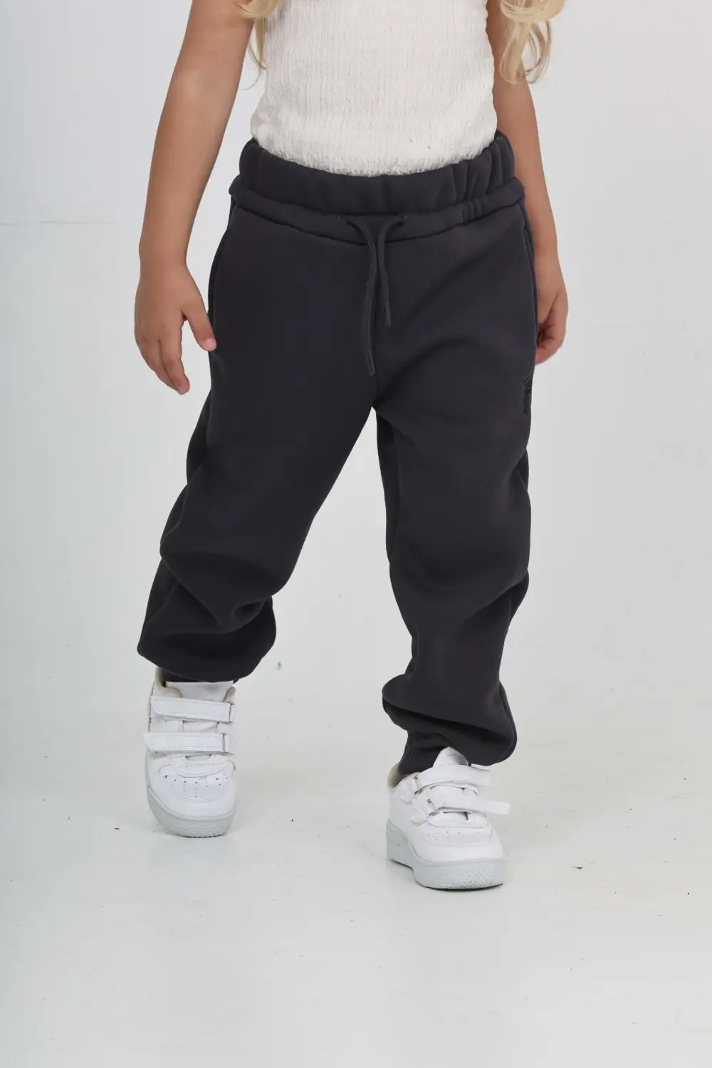 Toontoy Kız Çocuk Nakış Detaylı Eşofman Alt