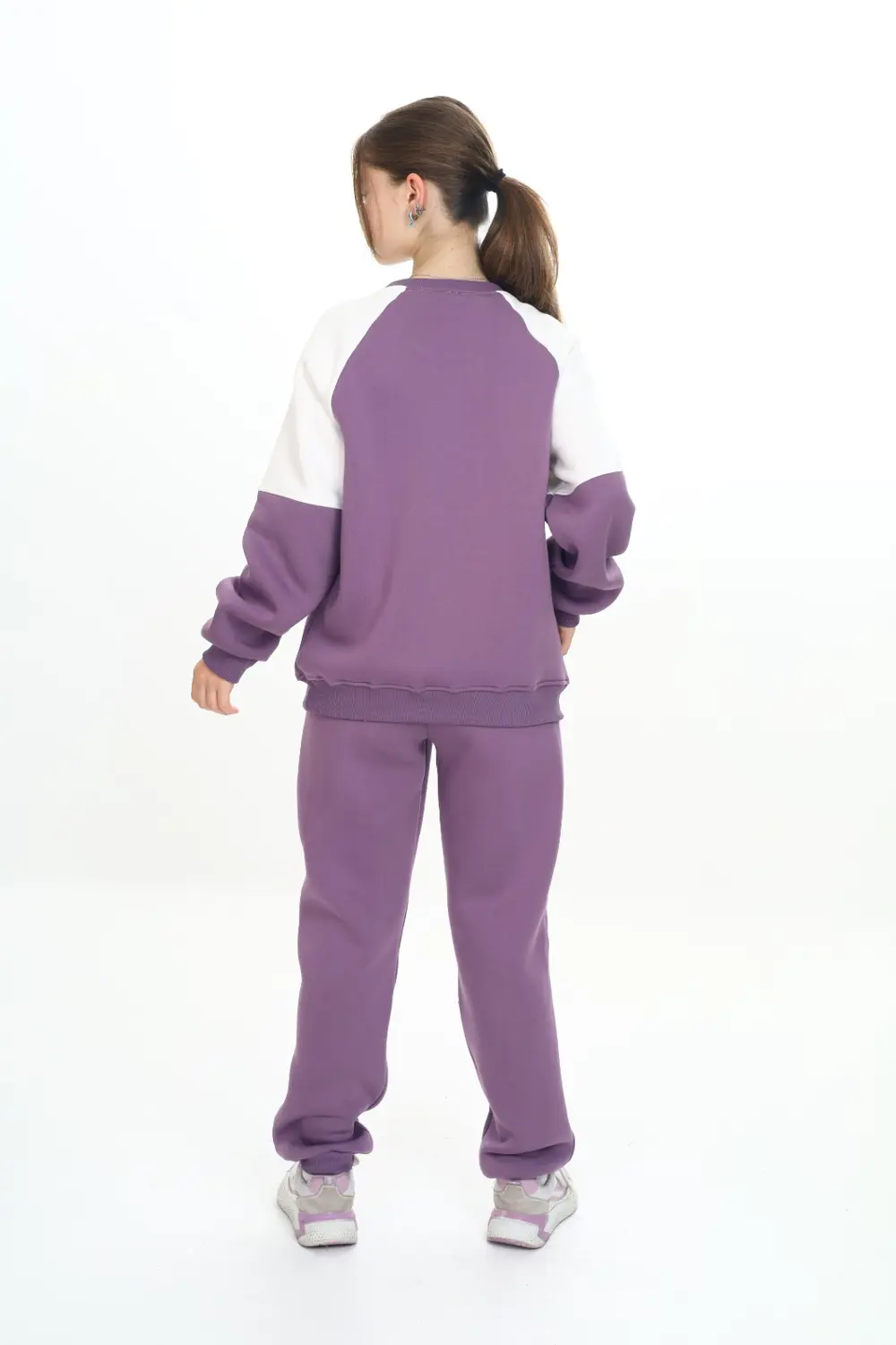 Toontoy Kız Çocuk Nakışlı Eşofman Takım