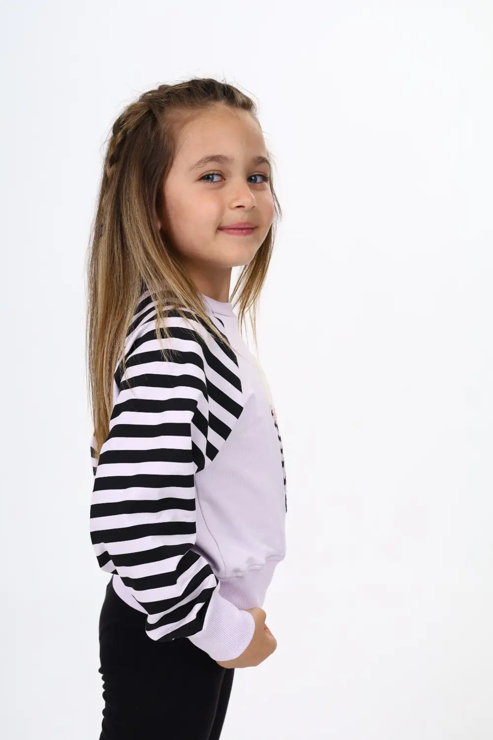 Toontoy Kız Çocuk Nakışlı Sweatshirt