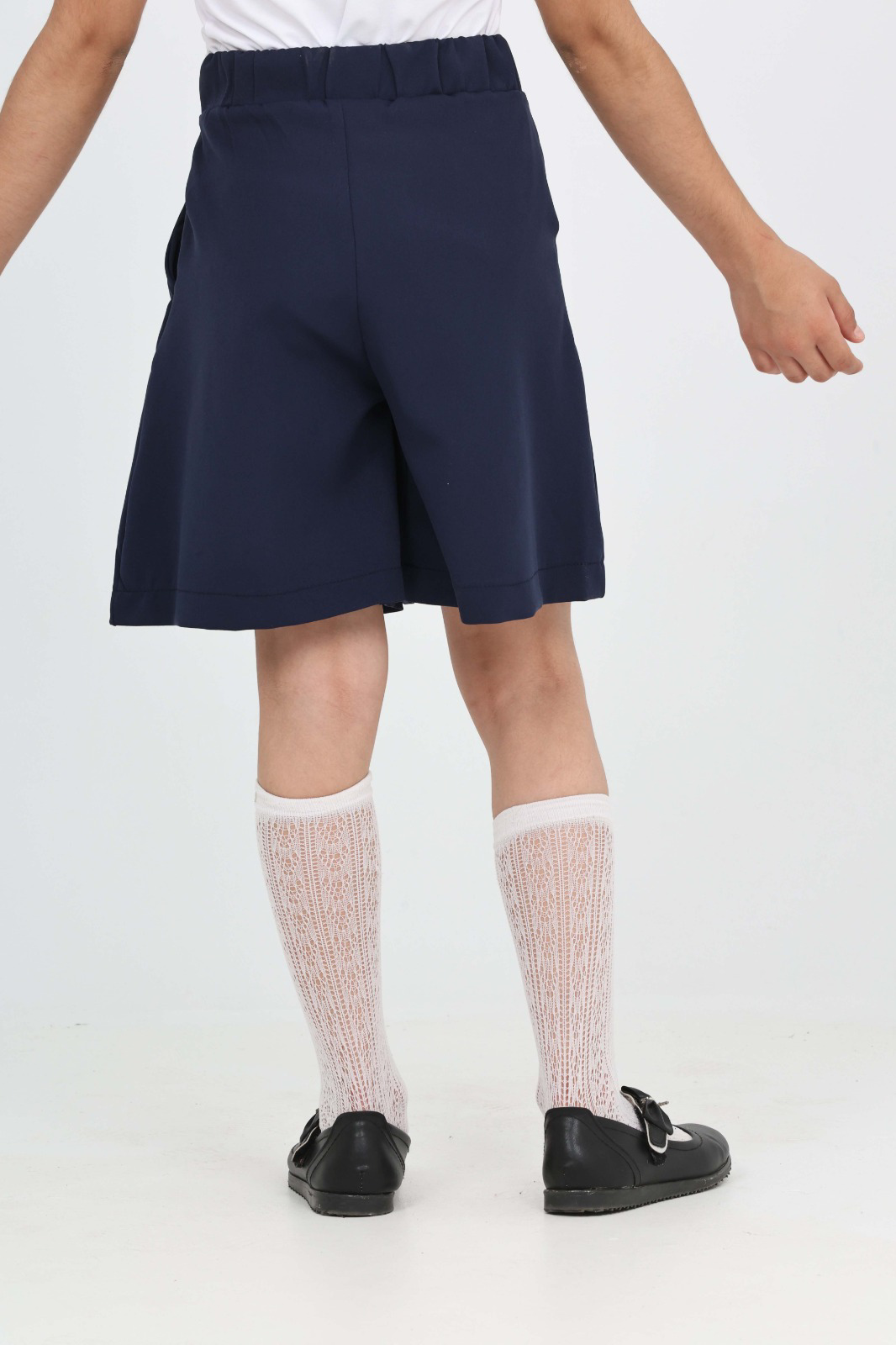 Toontoy Kız Çocuk Pileli Okul Şort