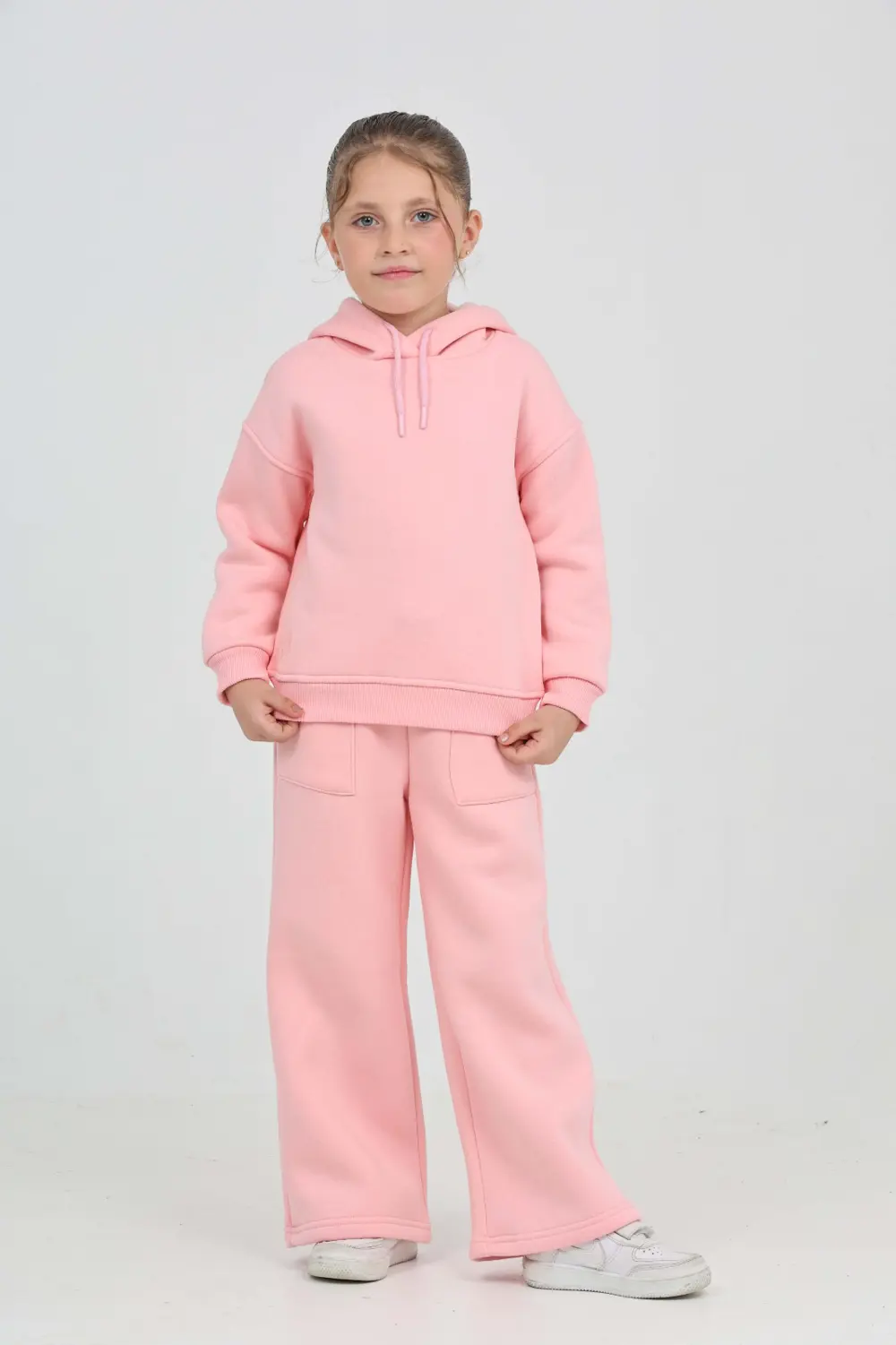 Toontoy Kız Çocuk Tnty Nakışlı Eşofman Takım