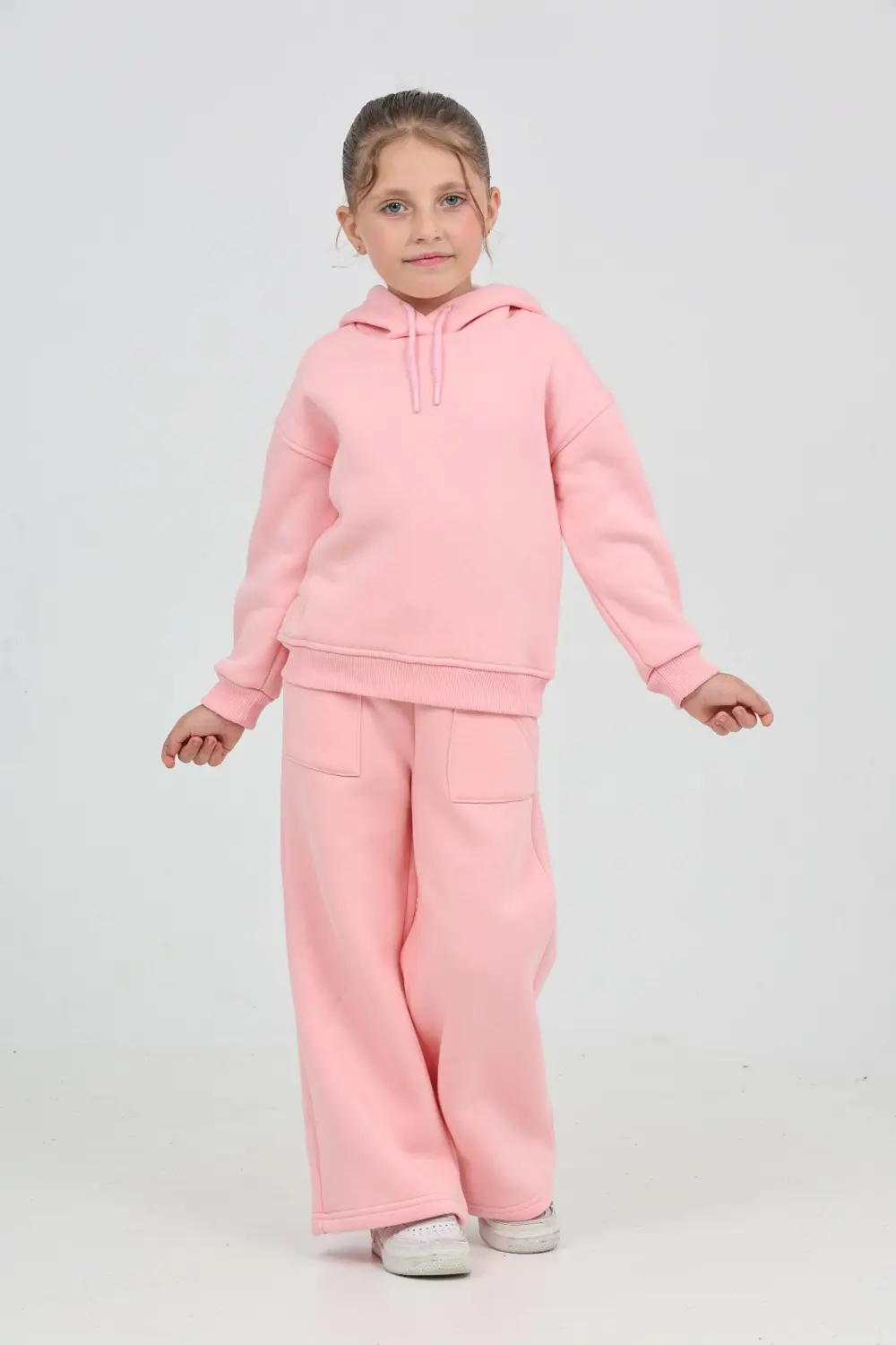 Toontoy Kız Çocuk Tnty Nakışlı Eşofman Takım