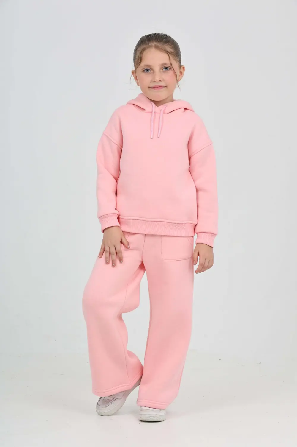 Toontoy Kız Çocuk Tnty Nakışlı Eşofman Takım