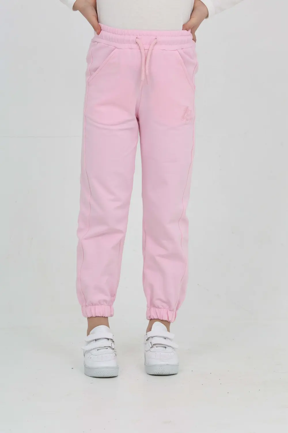 Toontoy Kız Çocuk Tonaton Nakışlı Eşofman Alt