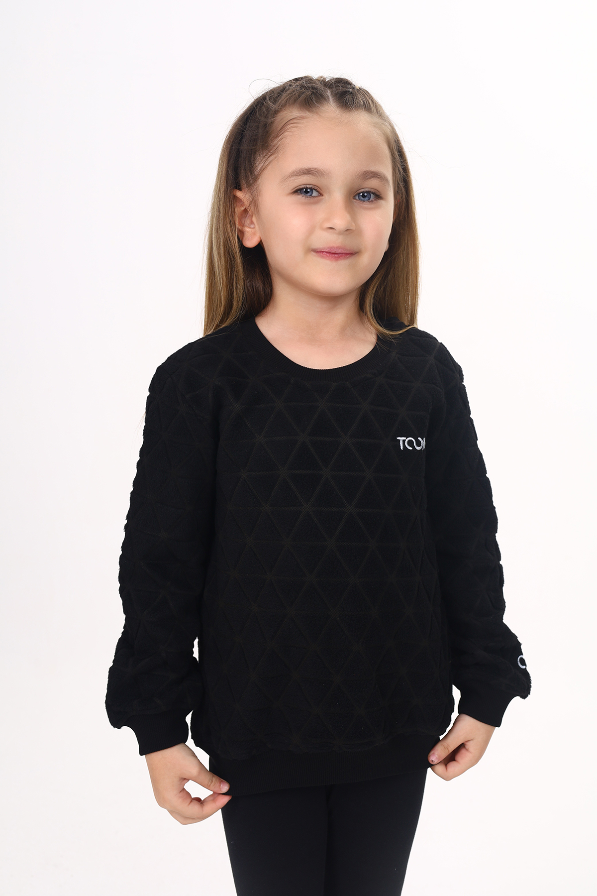 Toontoy Unisex Çocuk Nakışlı Sweatshirt