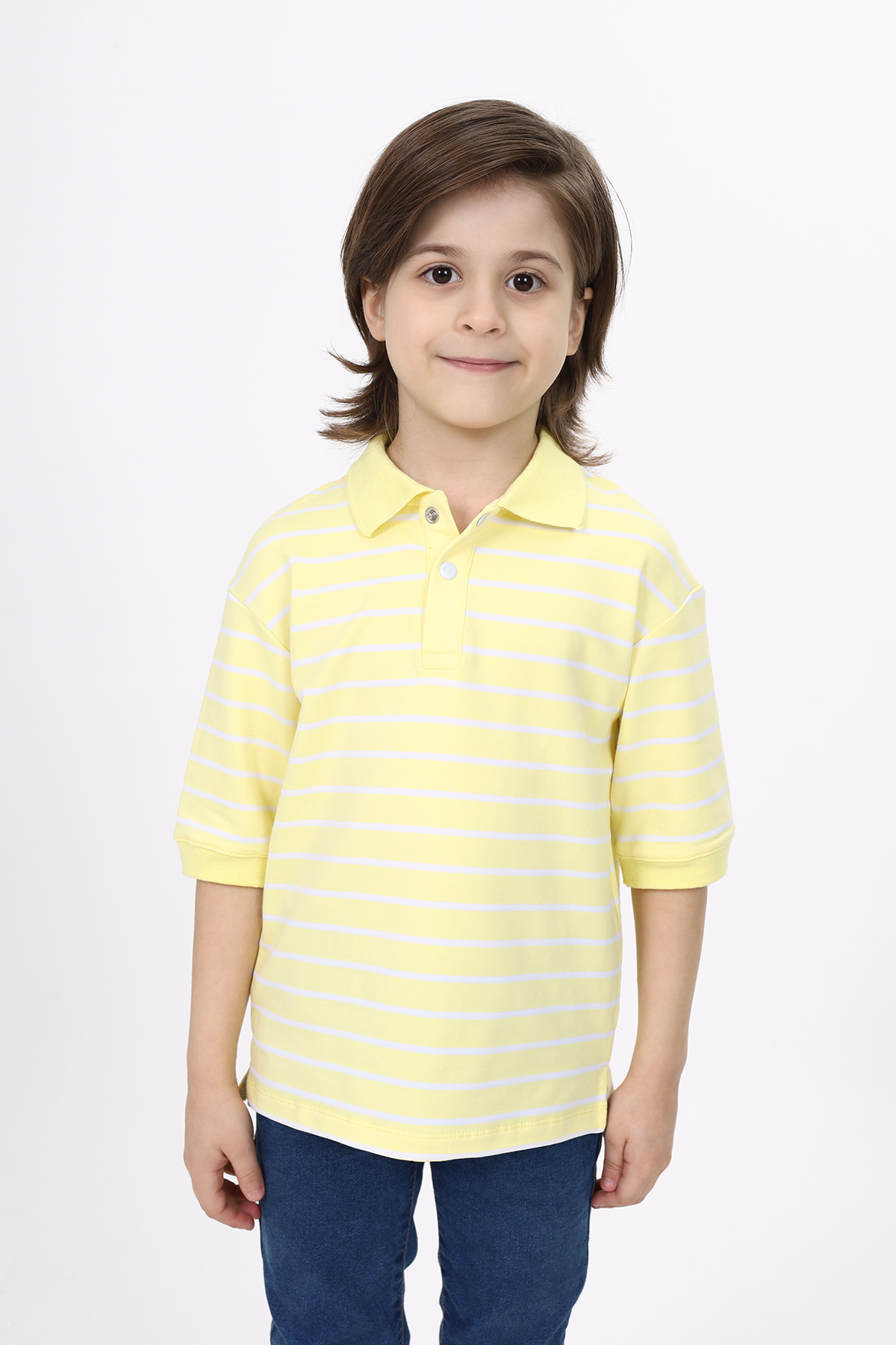 Toontoy Unisex Çocuk Çizgili Tişört