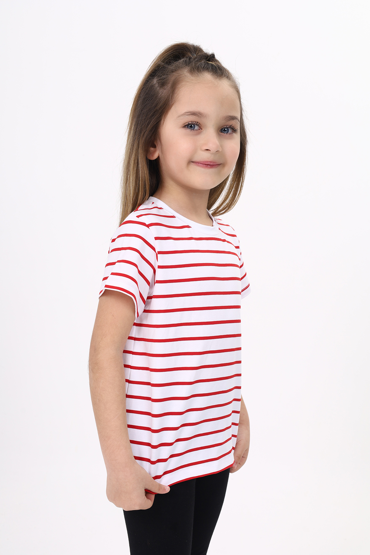 Toontoy Unisex Çocuk Çizgili Tişört