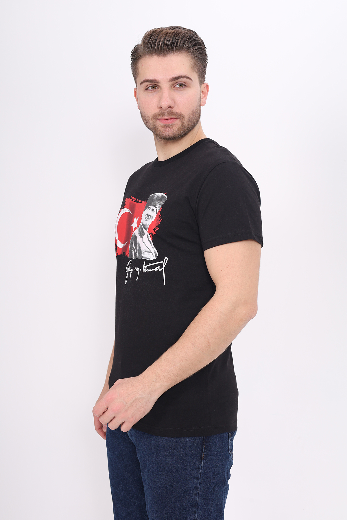 Toontoy Unisex Atatürk Baskılı Tişört