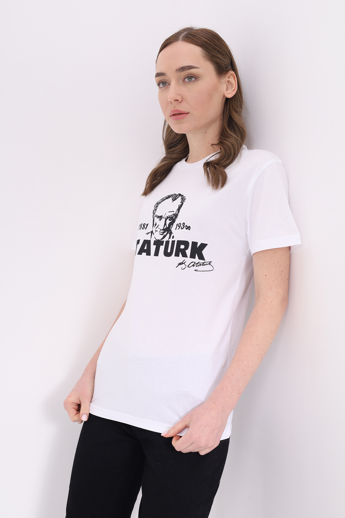 Toontoy Unisex Atatürk Baskılı Tişört