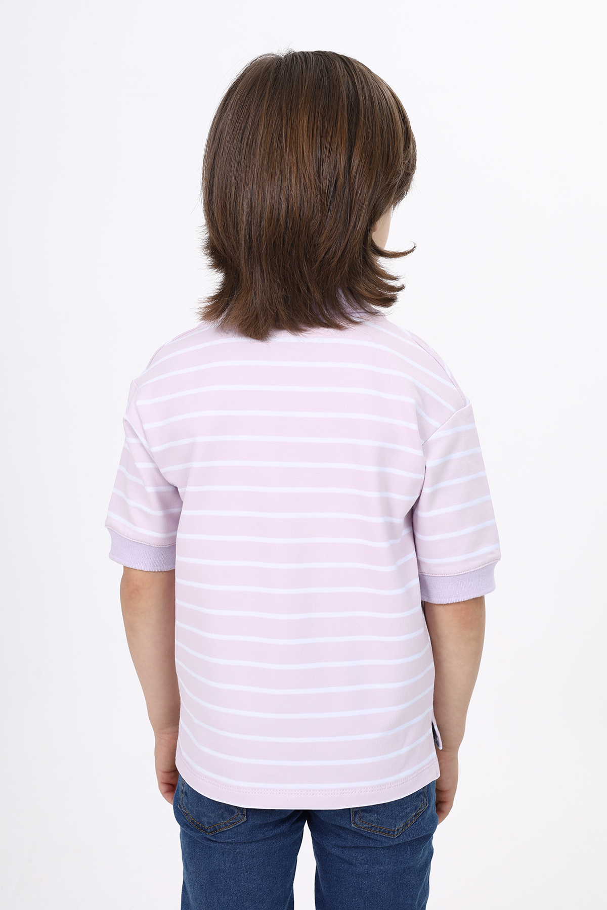 Toontoy Unisex Çocuk Çizgili Tişört