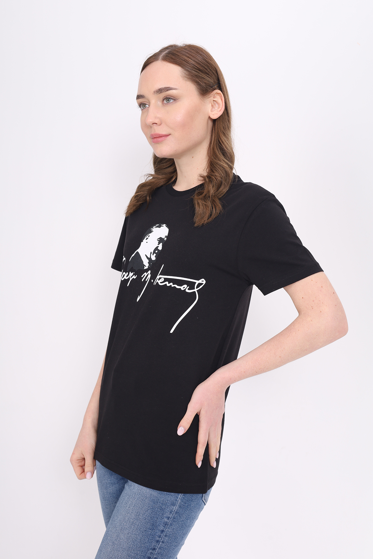 Toontoy Unisex Atatürk Baskılı Tişört