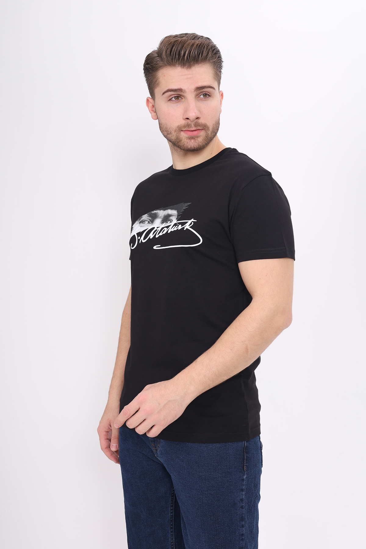 Toontoy Unisex Atatürk Baskılı Tişört