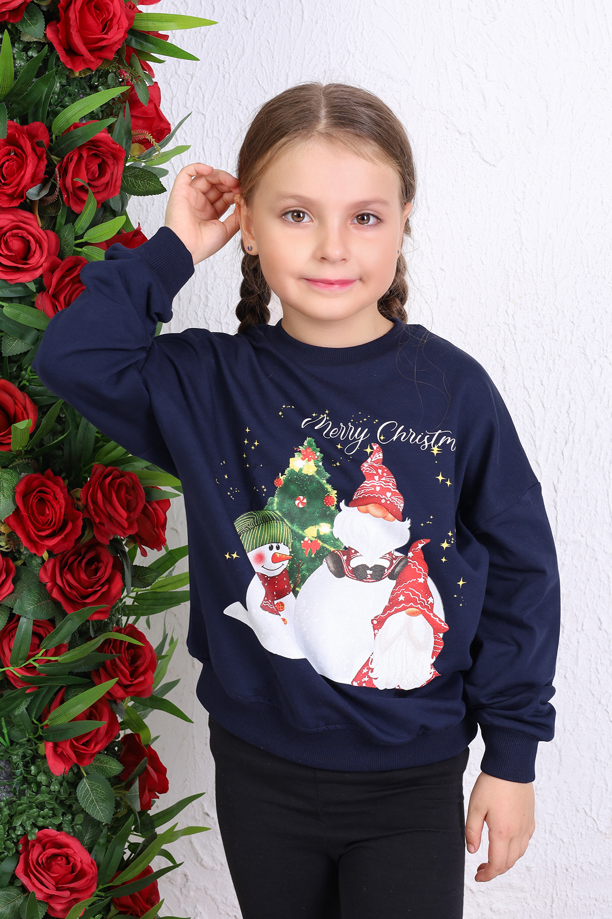 Toontoy Unisex Çocuk Baskılı Sweatshirt