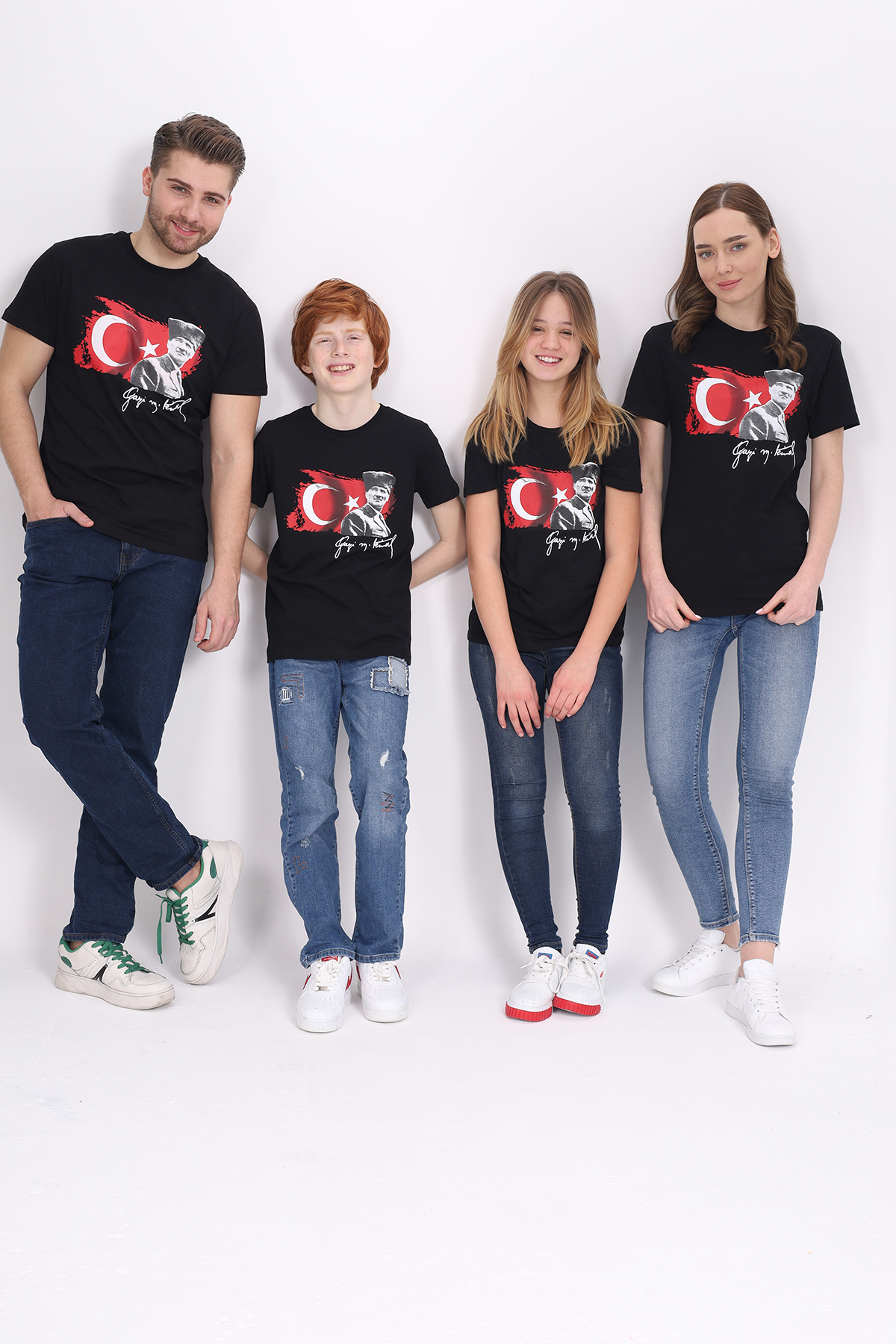 Toontoy Unisex Atatürk Baskılı Tişört