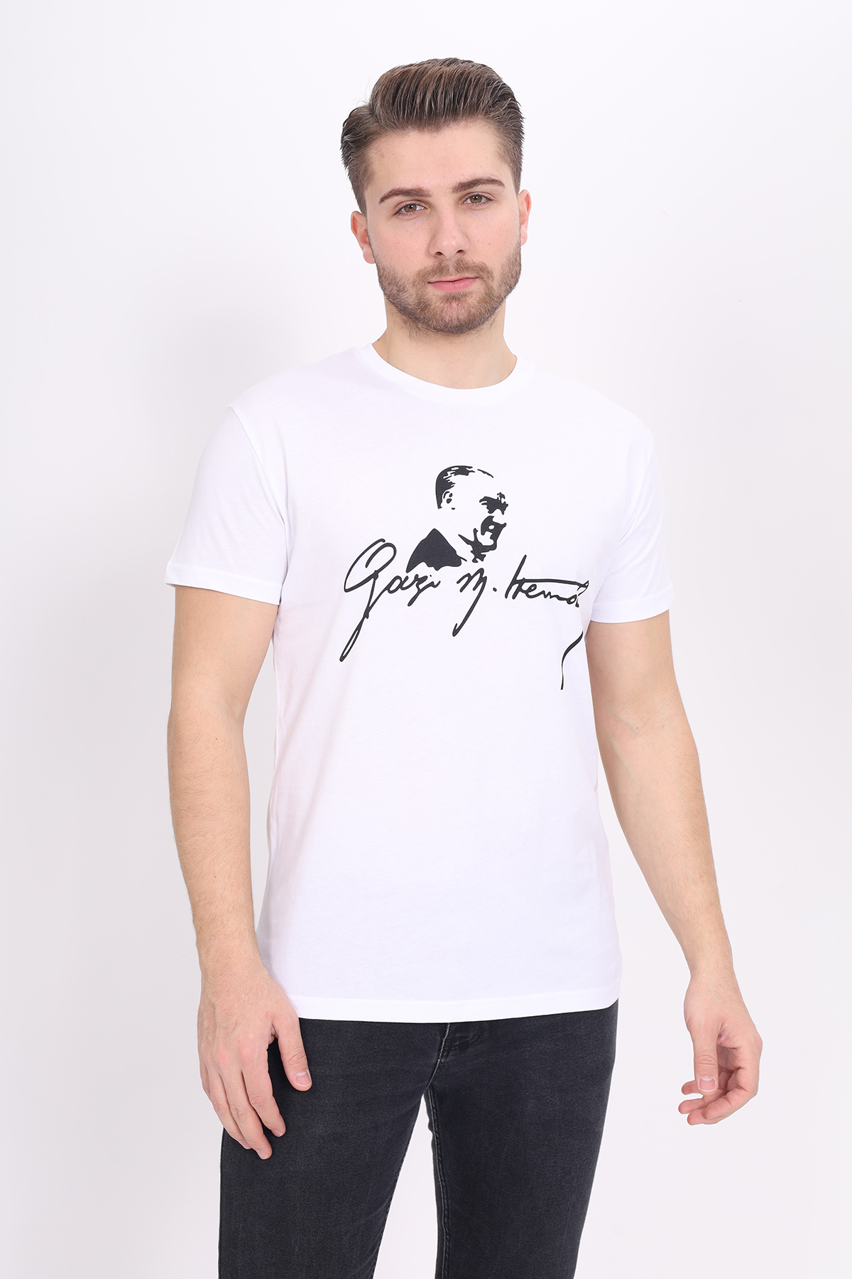 Toontoy Unisex Atatürk Baskılı Tişört