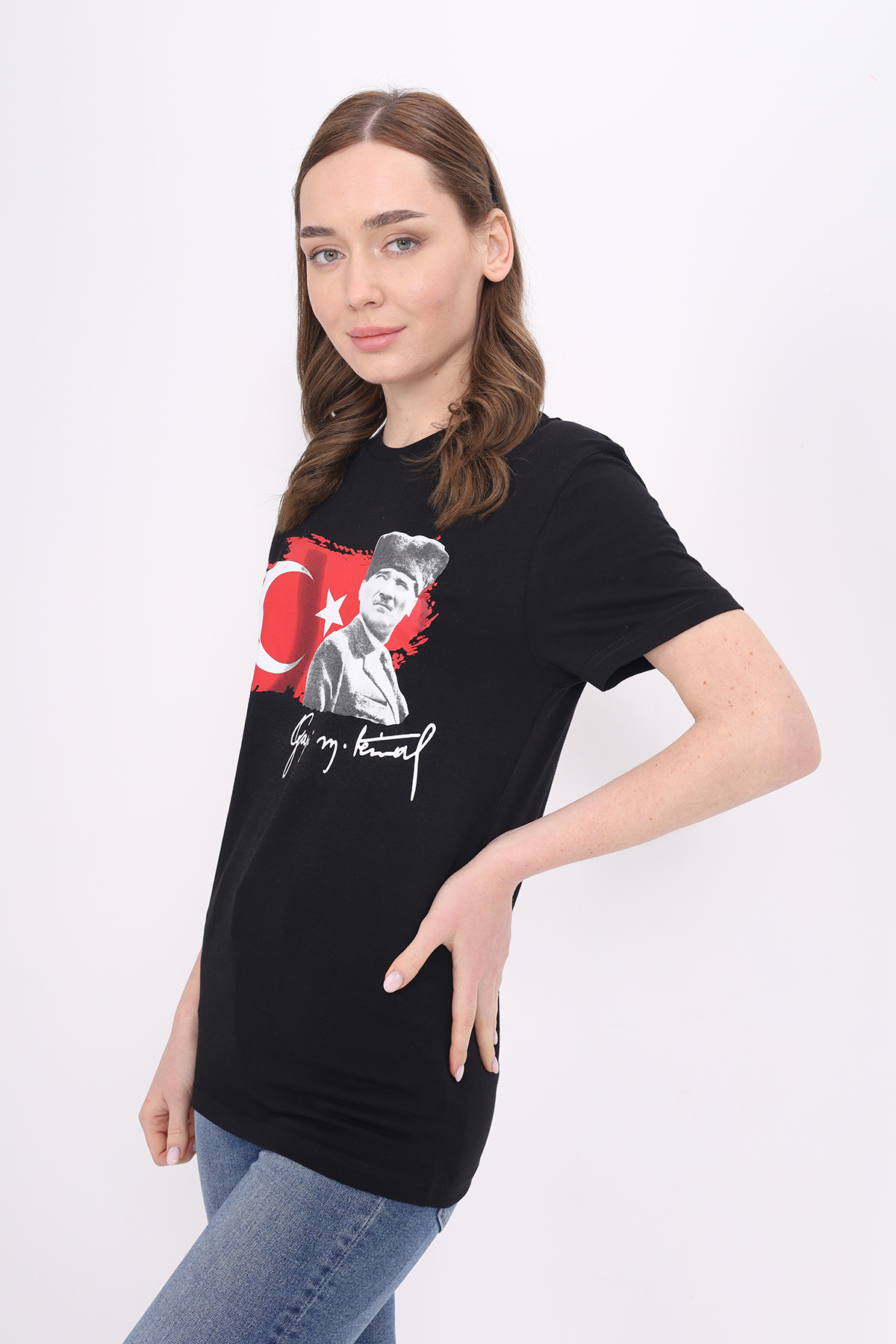 Toontoy Unisex Atatürk Baskılı Tişört