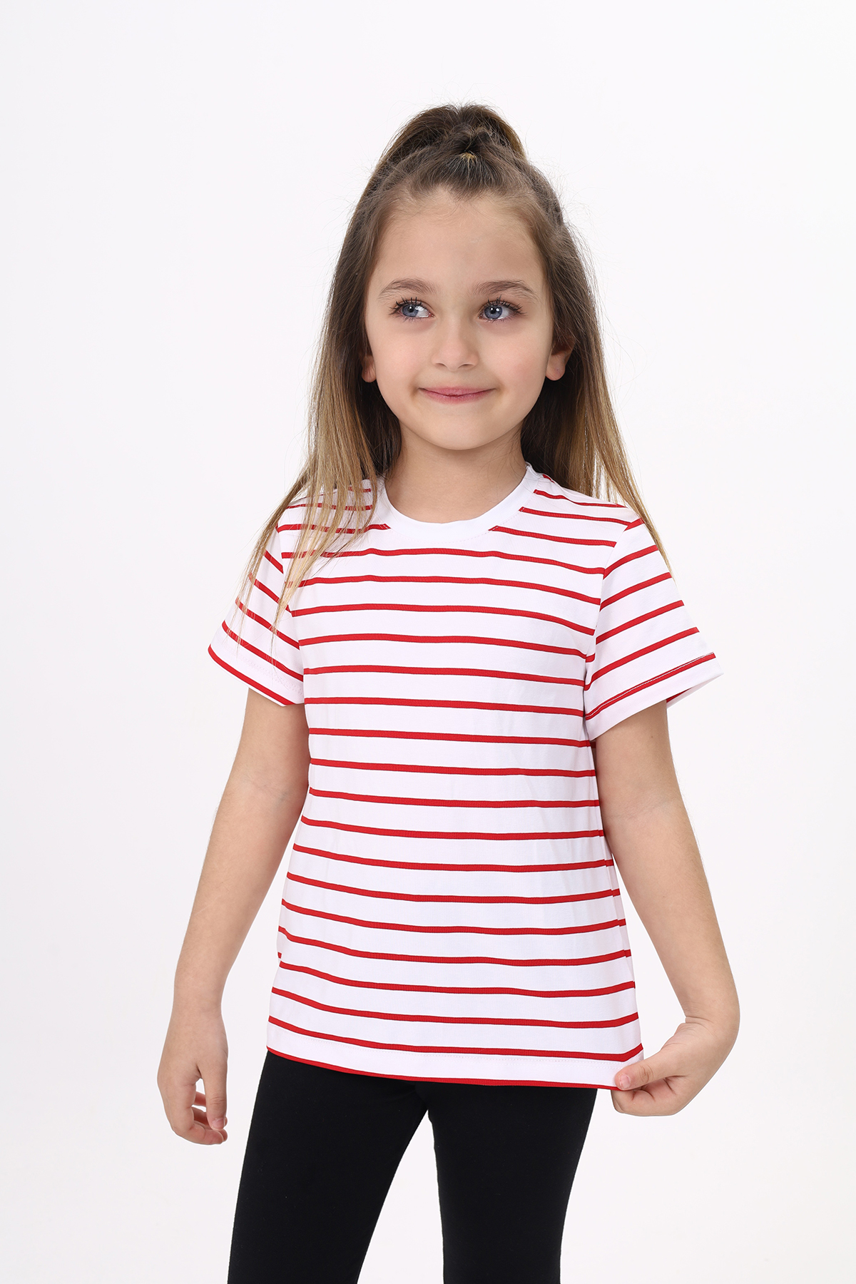 Toontoy Unisex Çocuk Çizgili Tişört
