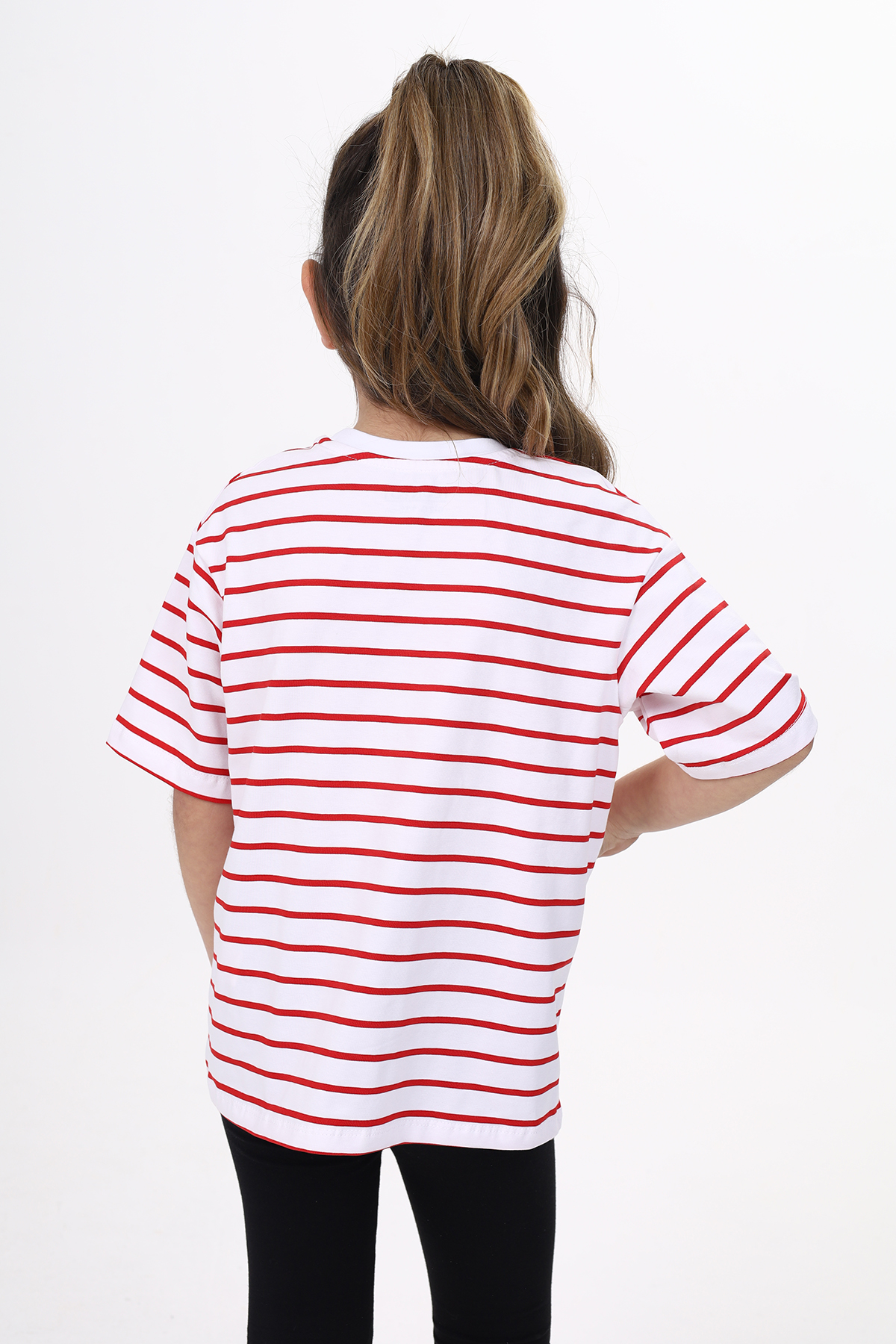 Toontoy Unisex Çocuk Çizgili Tişört