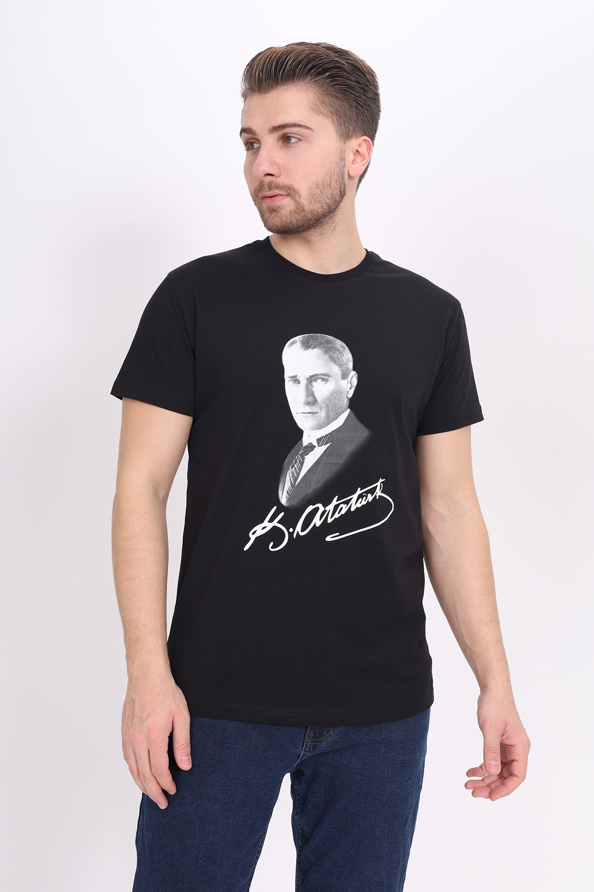 Toontoy Unisex Atatürk Baskılı Tişört