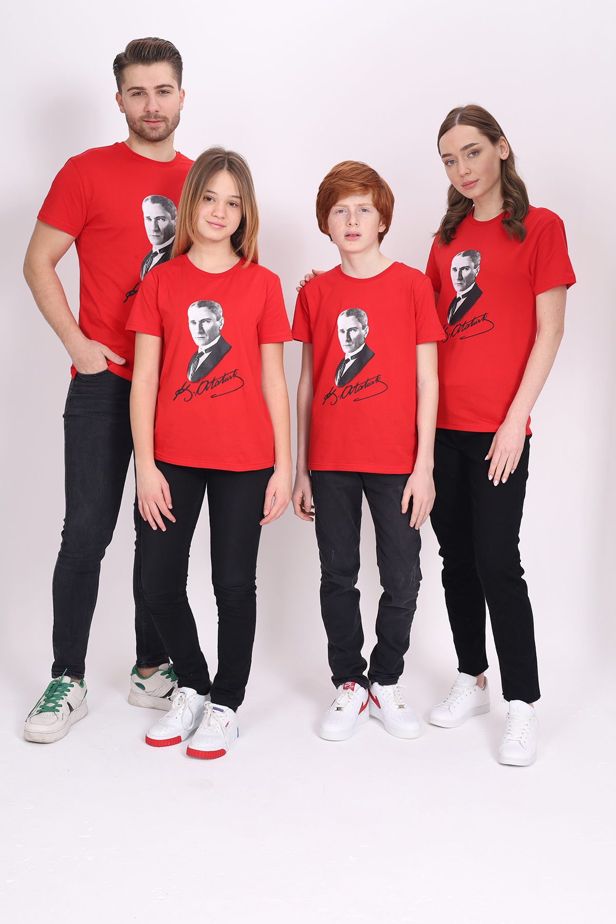 Toontoy Unisex Atatürk Baskılı Tişört