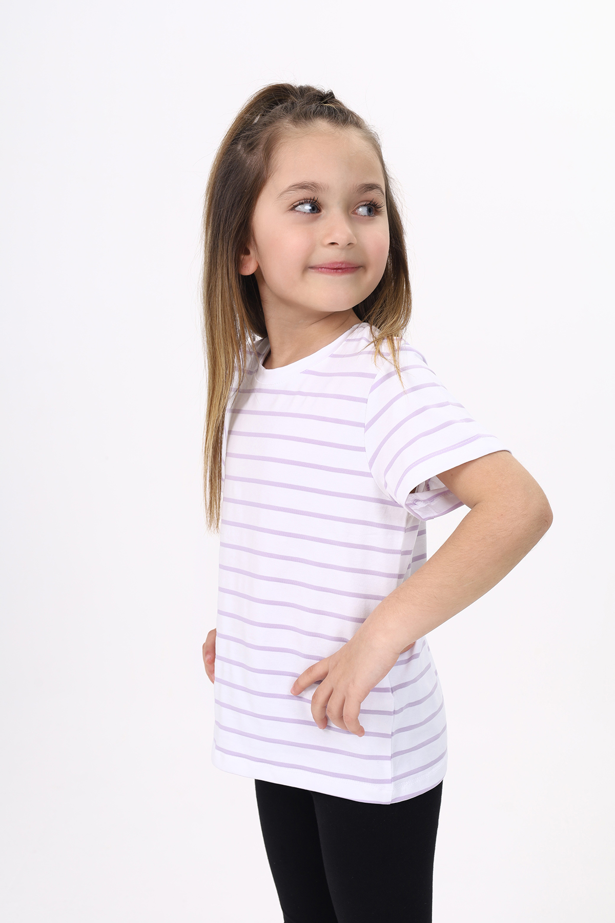 Toontoy Unisex Çocuk Çizgili Tişört