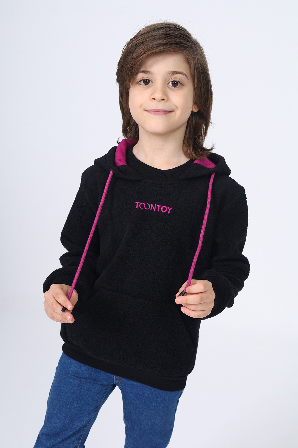Toontoy Unisex Çocuk Nakışlı Sweatshirt