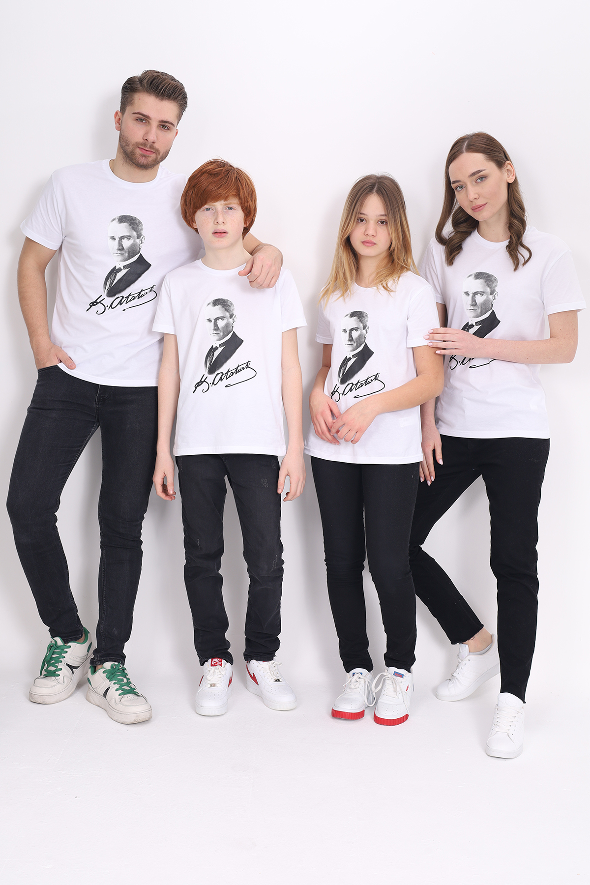 Toontoy Unisex Atatürk Baskılı Tişört