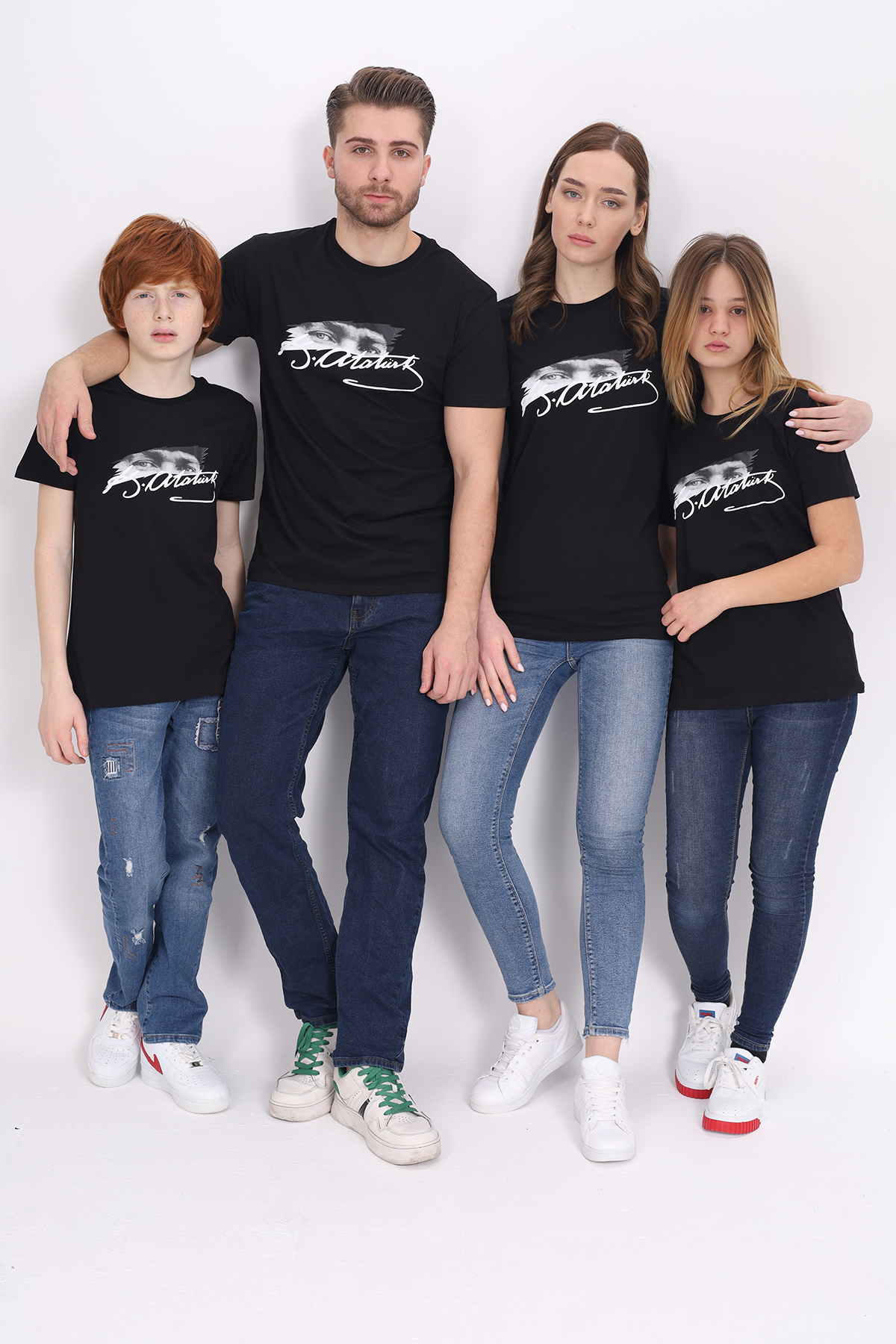 Toontoy Unisex Atatürk Baskılı Tişört