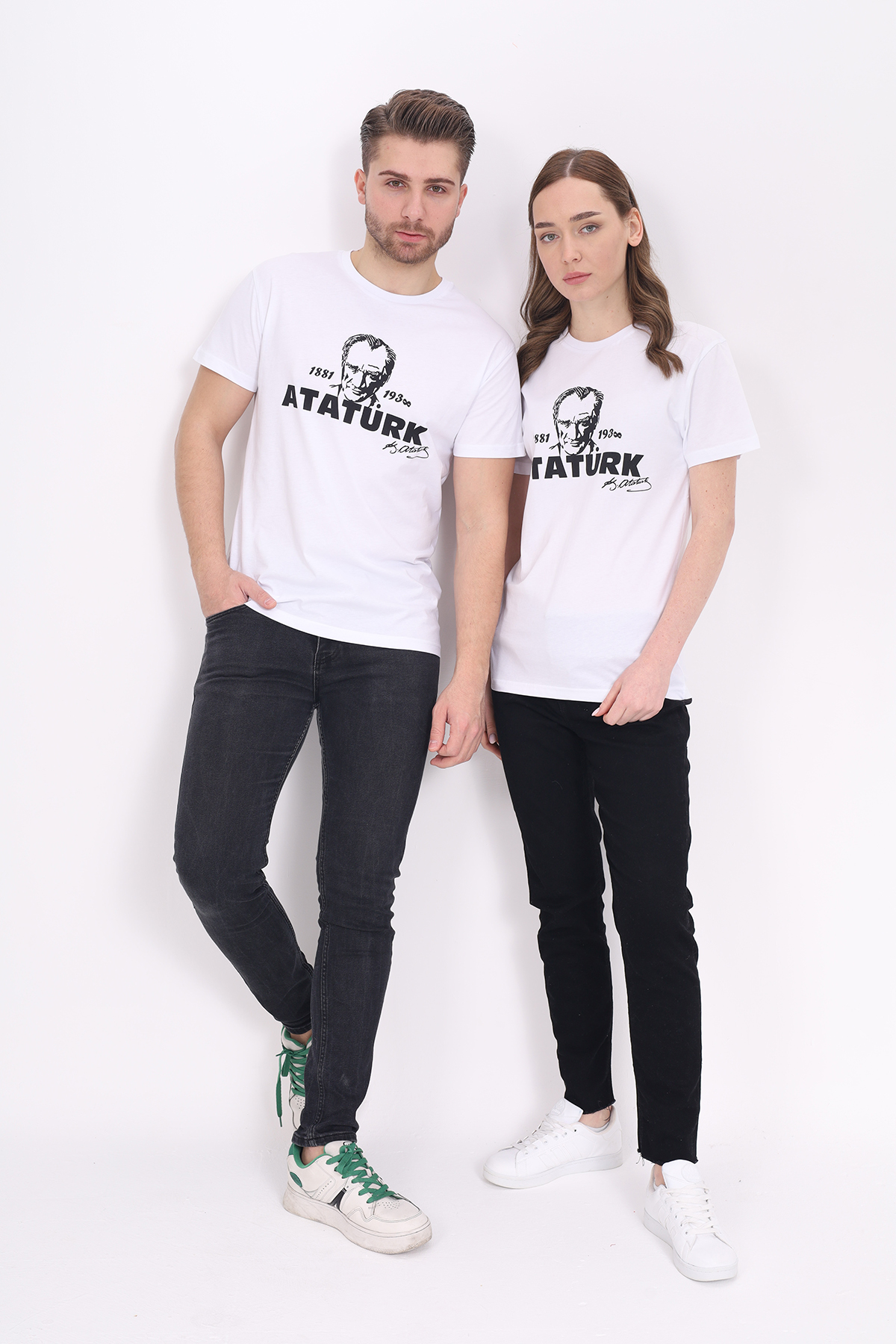 Toontoy Unisex Atatürk Baskılı Tişört