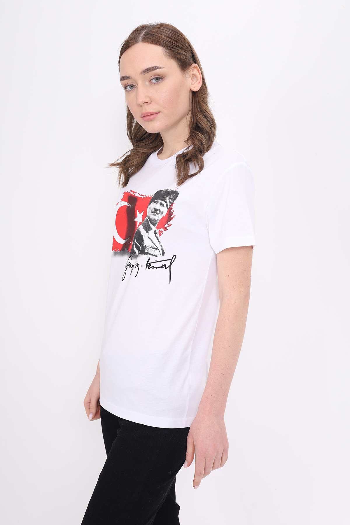 Toontoy Unisex Atatürk Baskılı Tişört