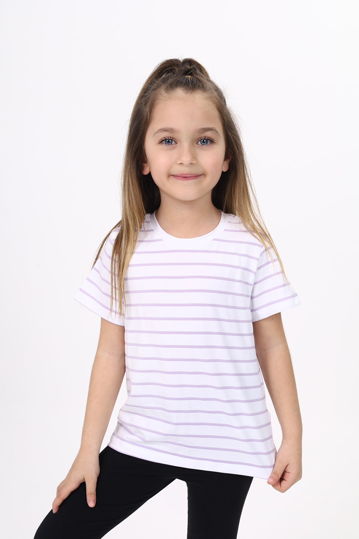Toontoy Unisex Çocuk Çizgili Tişört