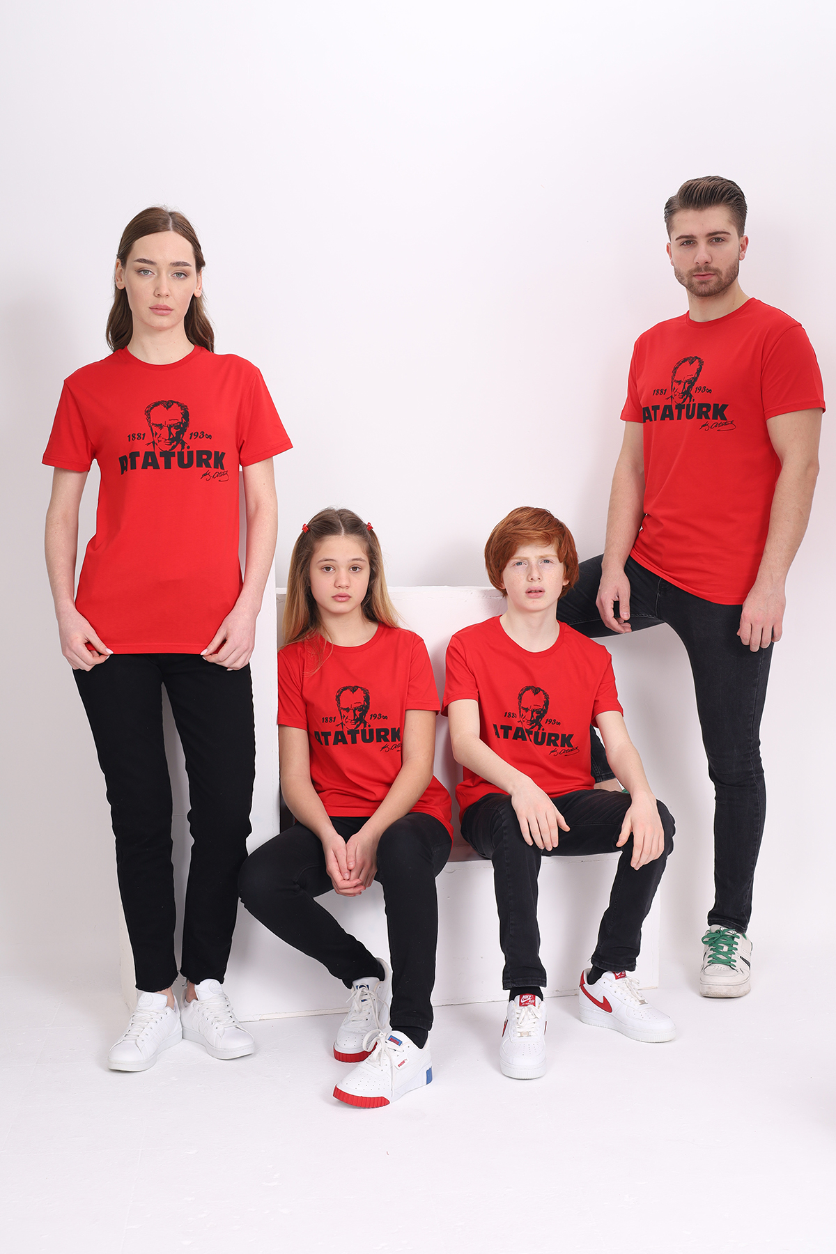 Toontoy Unisex Atatürk Baskılı Tişört