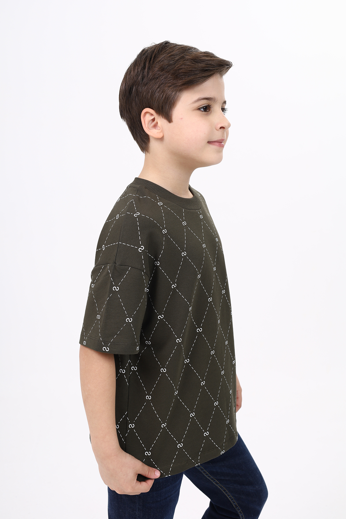 Toontoy Unisex Çocuk Baskılı Tişört