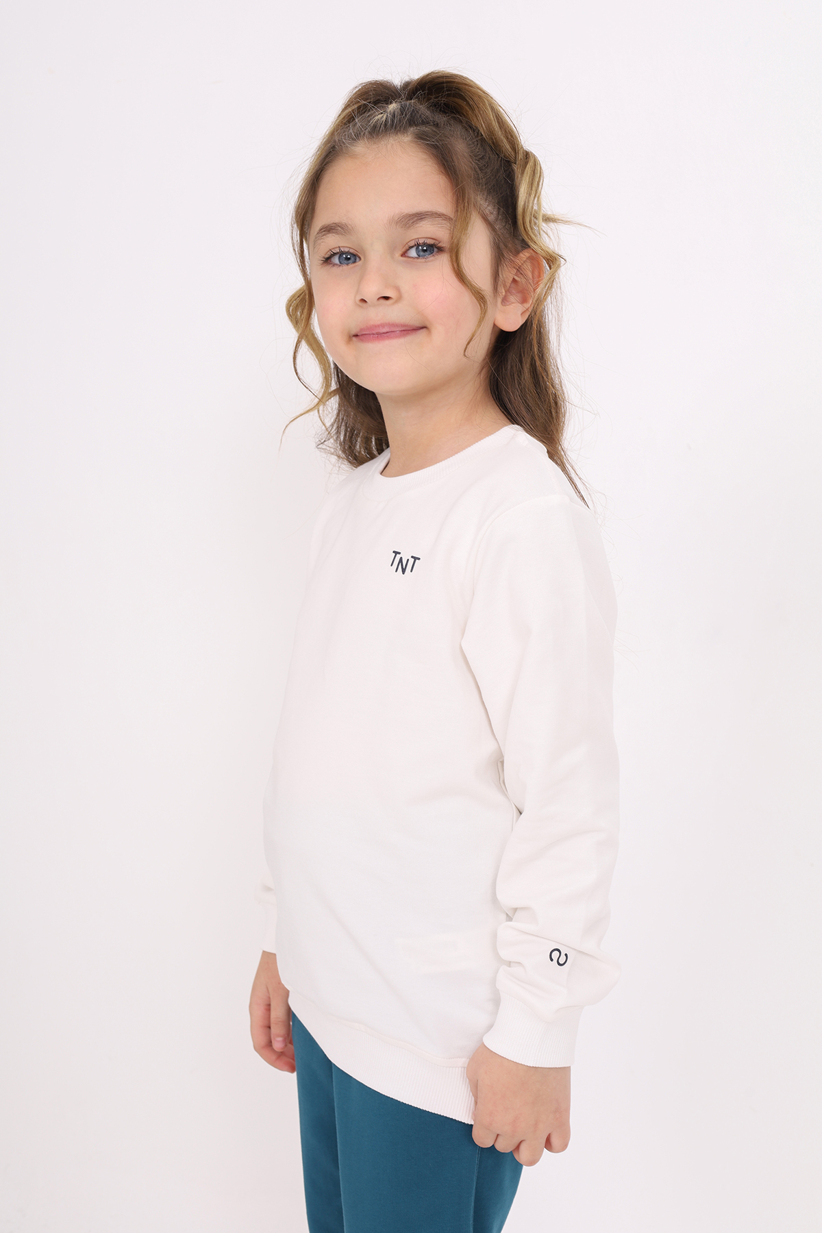 Toontoy Unisex Çocuk Baskılı Sweatshirt
