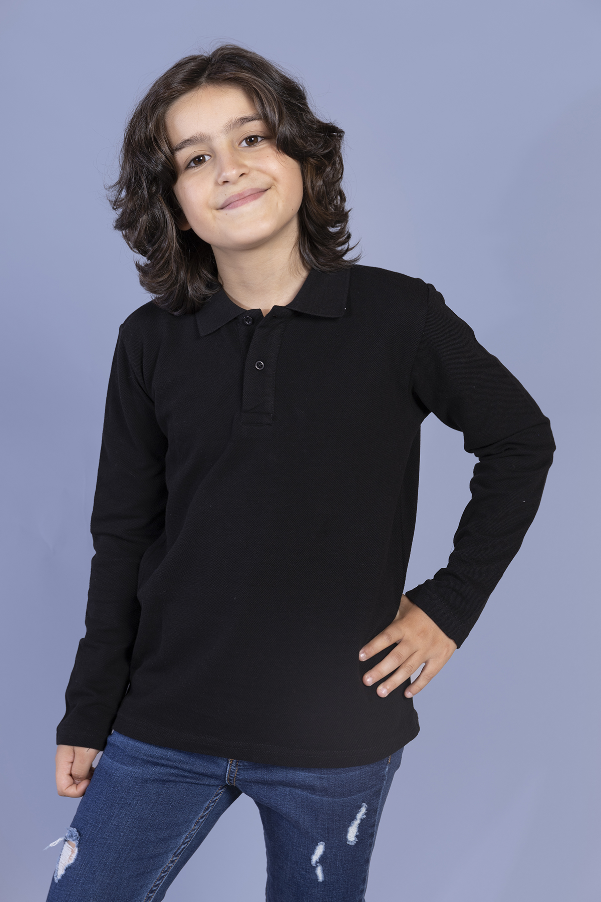 Toontoy Unisex Çocuk  Polo Yaka Tişört