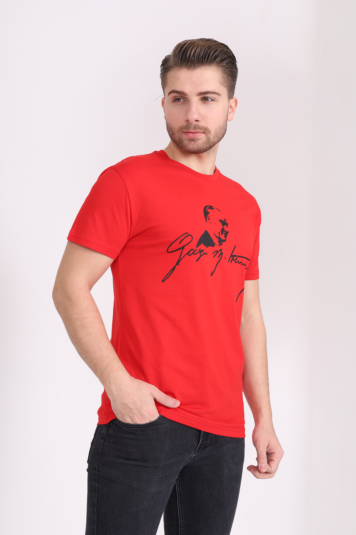 Toontoy Unisex Atatürk Baskılı Tişört