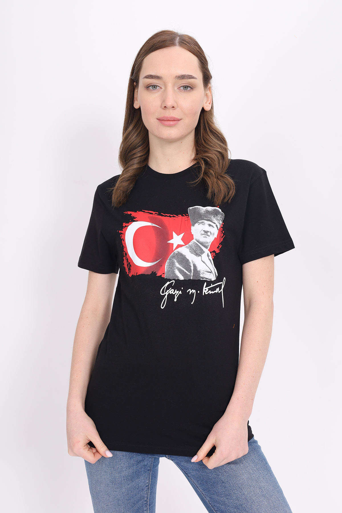 Toontoy Unisex Atatürk Baskılı Tişört