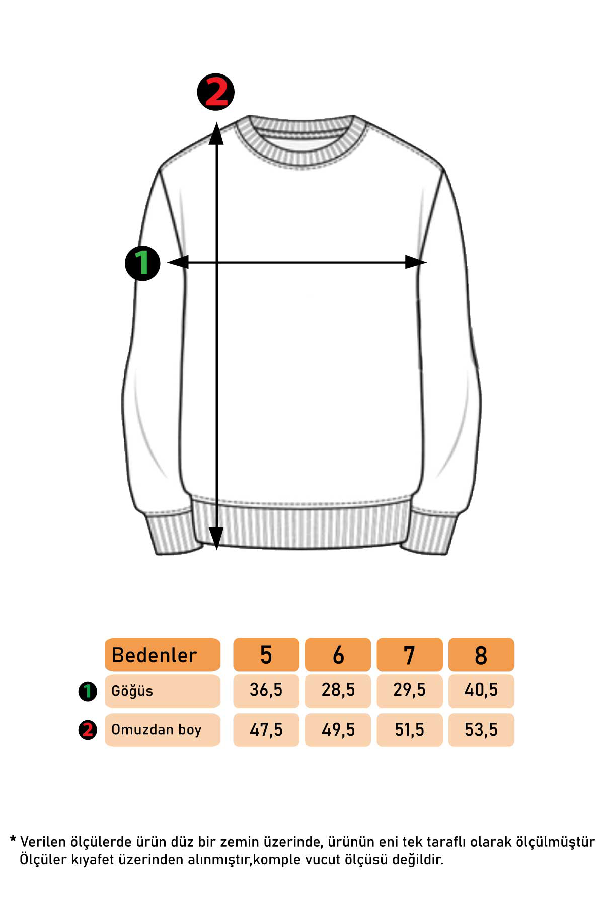 Toontoy Unısex Çocuk Merry Chrıstmas Baskılı Sweatshirt