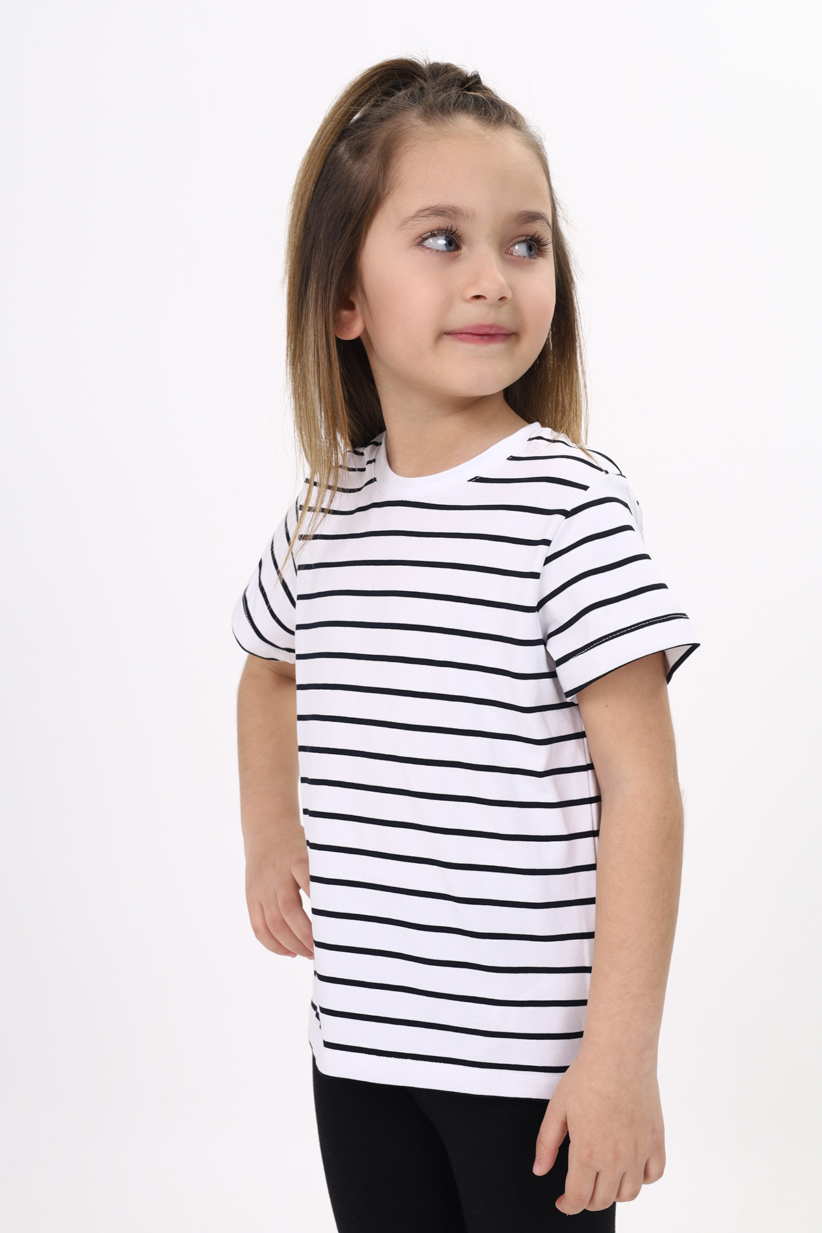 Toontoy Unisex Çocuk Çizgili Tişört