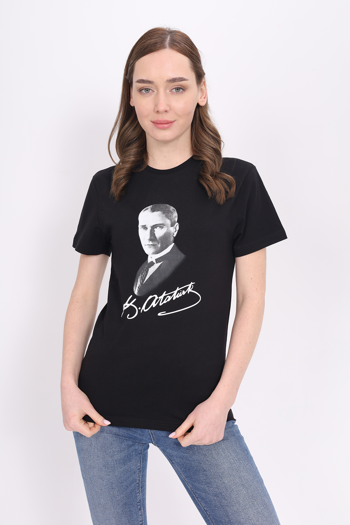 Toontoy Unisex Atatürk Baskılı Tişört