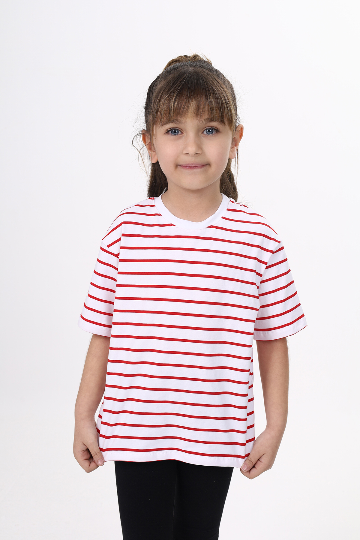Toontoy Unisex Çocuk Çizgili Tişört