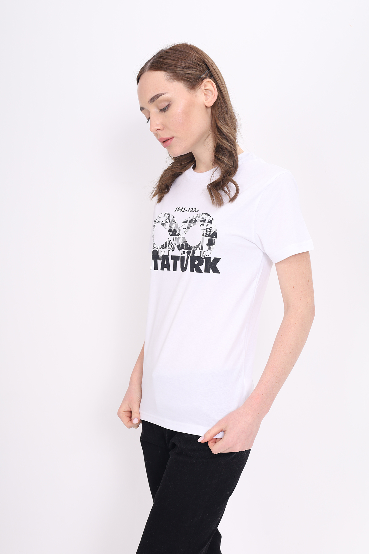 Toontoy Unisex Atatürk Baskılı Tişört